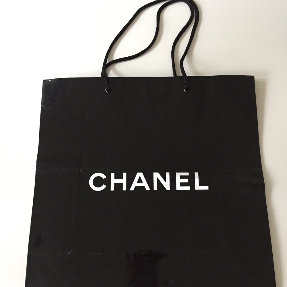 Chanel shopping black tote